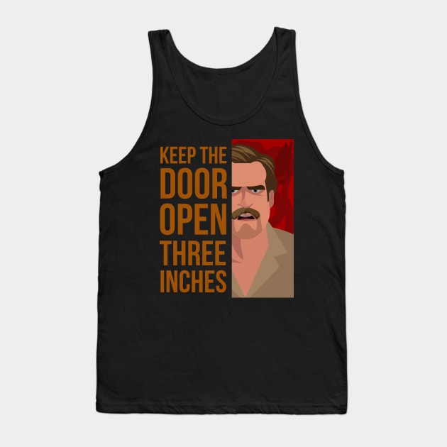 Door Three Inches Tank Top by ijoshthereforeiam